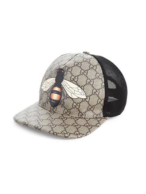 gucci baseball cap with bee|gucci fitted hat.